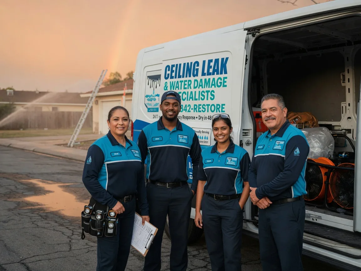 Ceiling Leak Cleanup company in Bradfordwoods, PA
